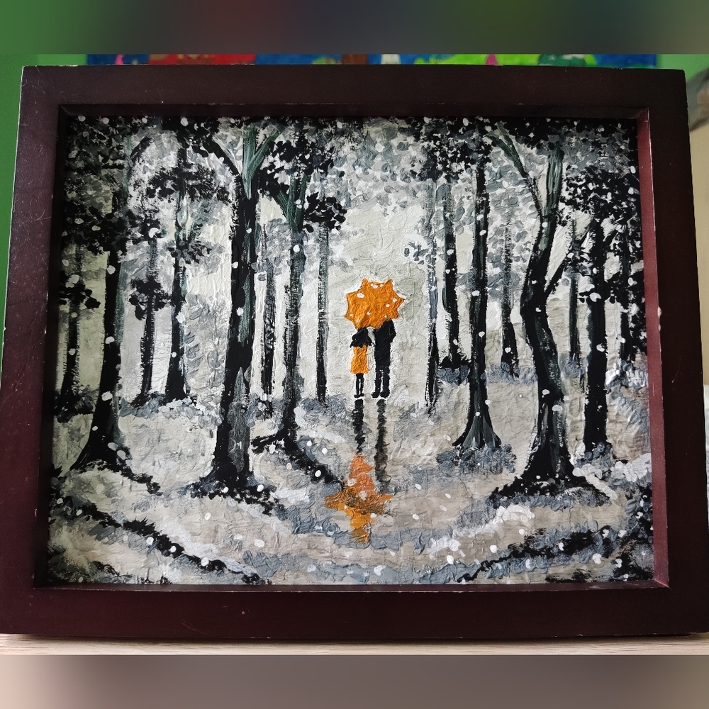 You and me - acrylic painting - Picture 1 of 1